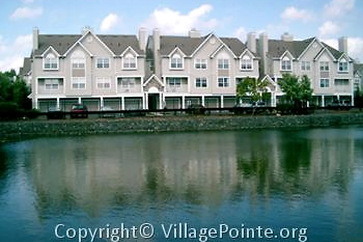 Waterfront residential view